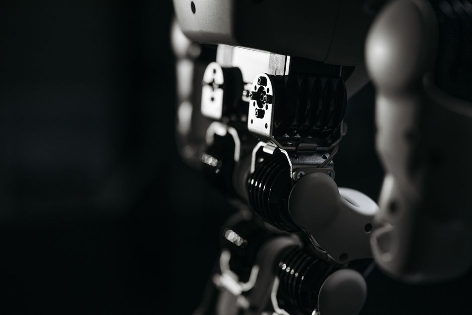 Visual representation of robotics and mechanical components
